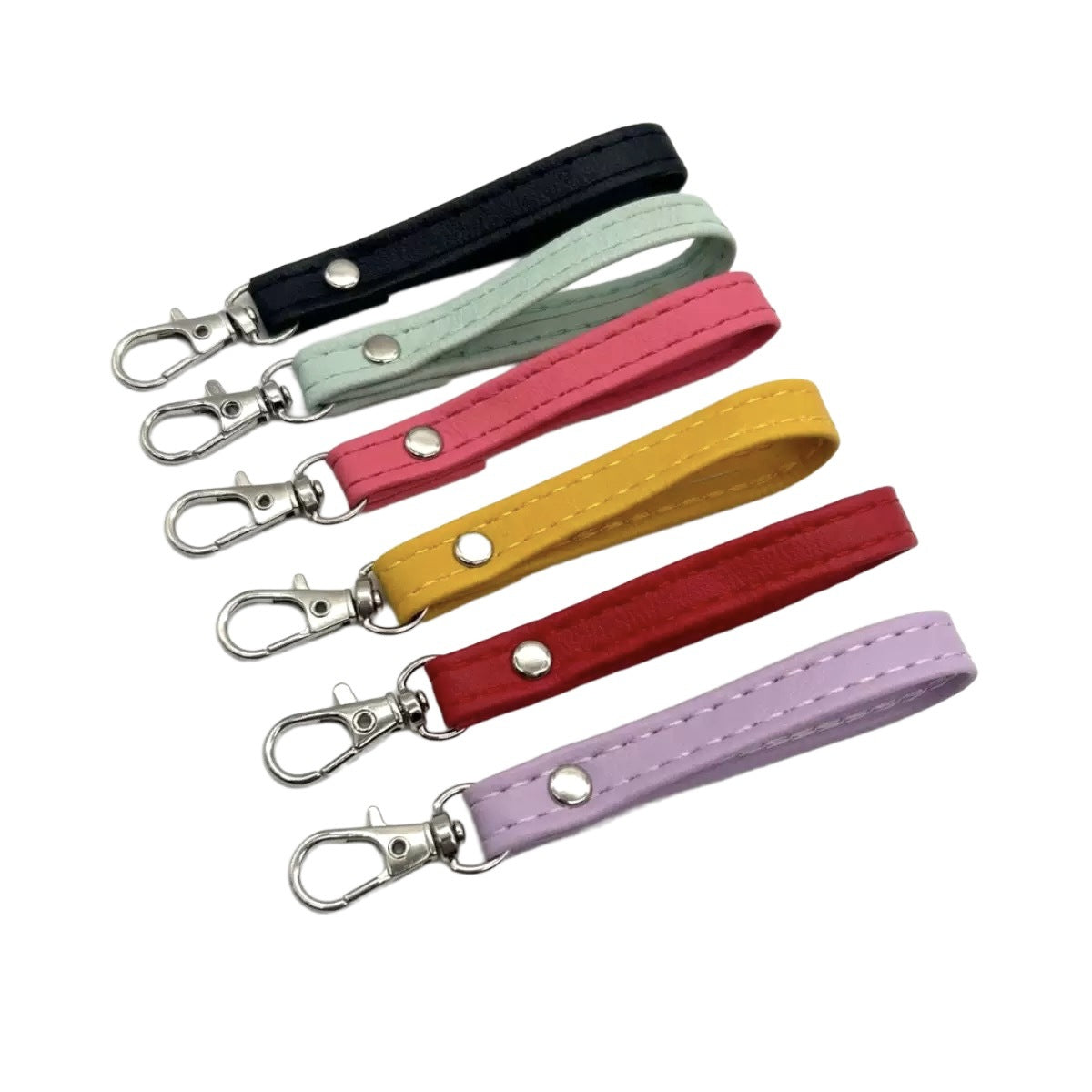 Keychain Strap Soft Textile Metal | High & Bury