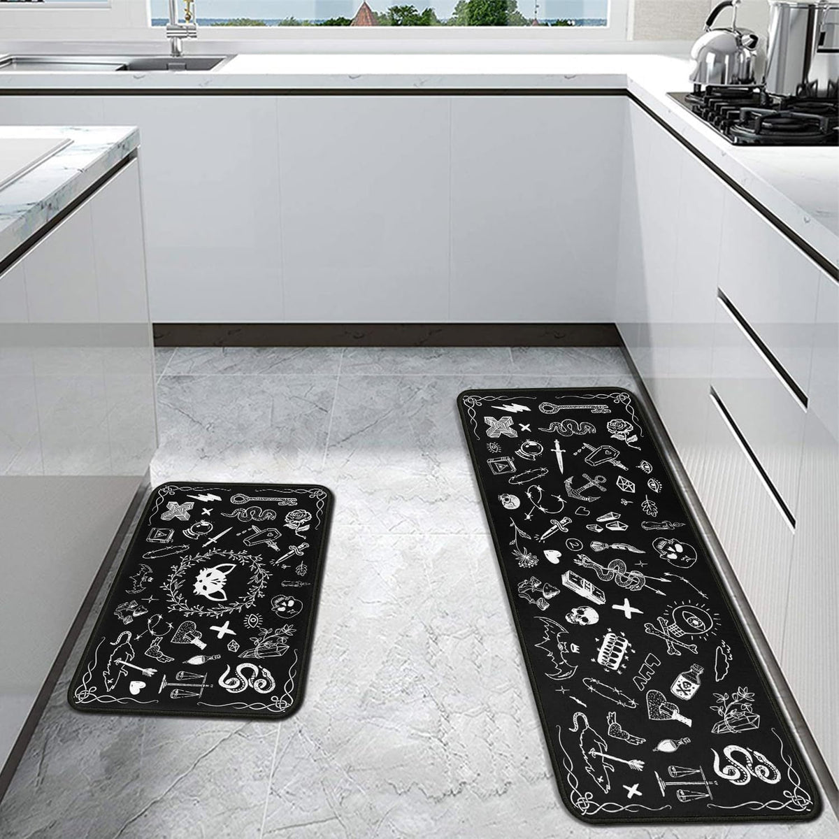 Kitchen Comfort Anti-Fatigue Mat Set | High & Bury