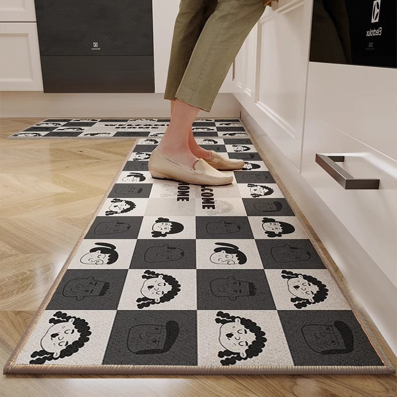 Kitchen Comfort Mat Soft Textile Non Slip | High & Bury