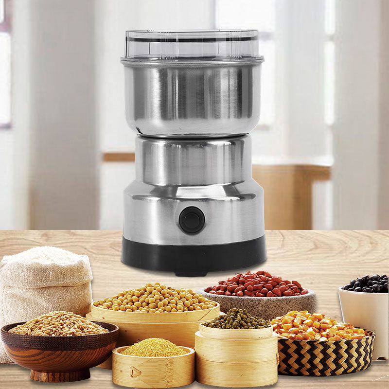 KitchenMaestro Electric Food Grinder, Stainless Steel, 300 ml