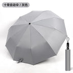 Ladies Floral Folding Rain Umbrella with Reinforced Frame, view 13