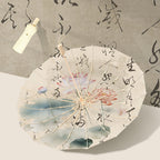 Ladies’ Folding Parasol with Floral Design and Carrying Case, view 2