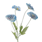 Ladieselegant Artificial Poppy Flower Bouquet | High & Bury