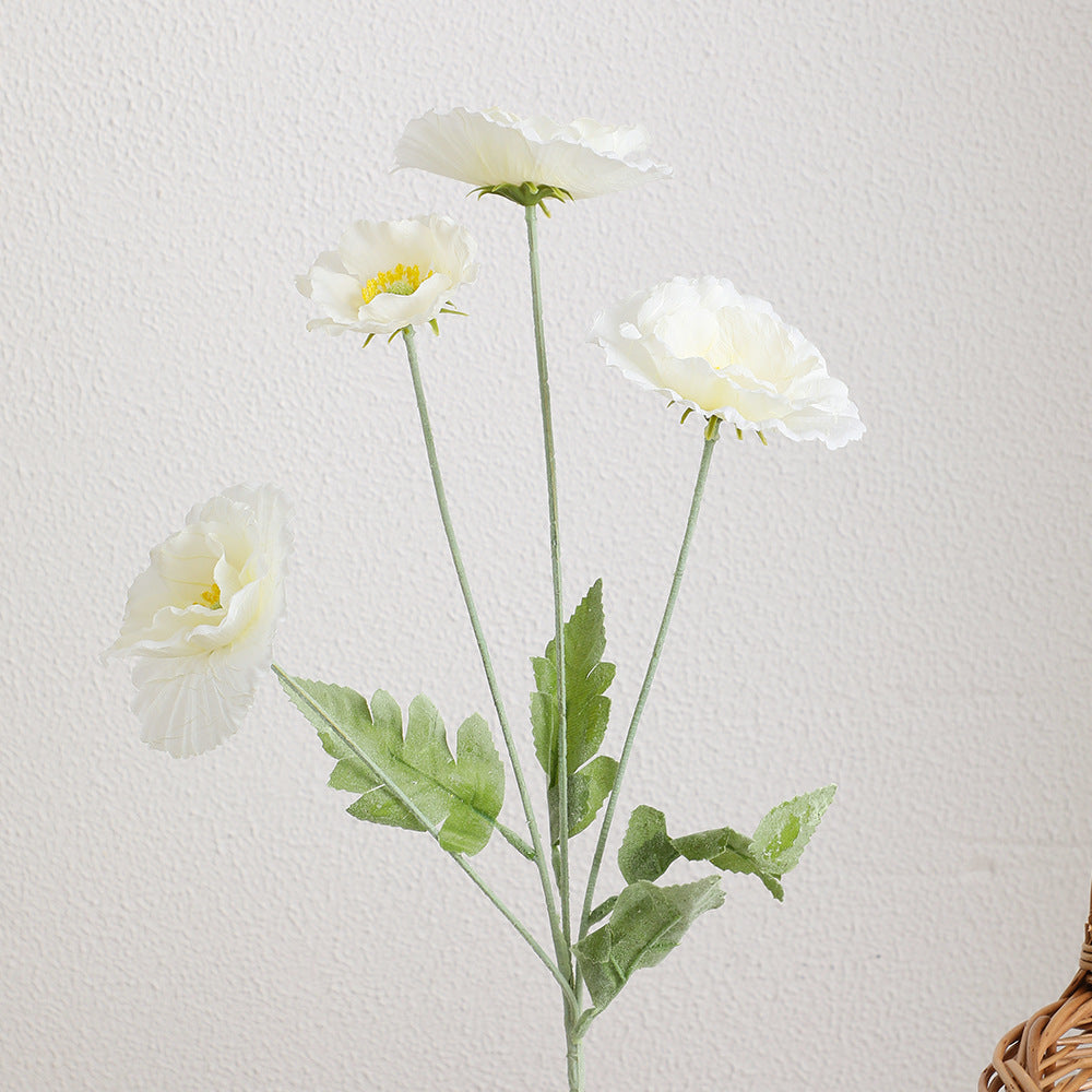 Ladieselegant Artificial Poppy Flower Bouquet | High & Bury