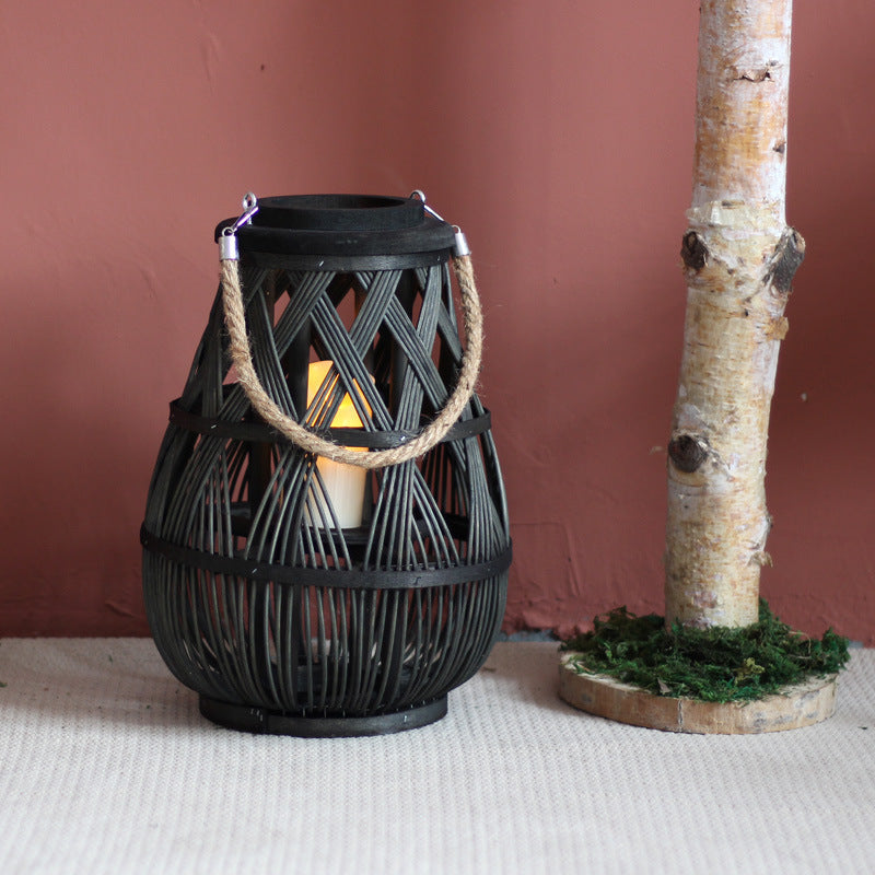 Lantern Woven Natural Fiber | High & Bury