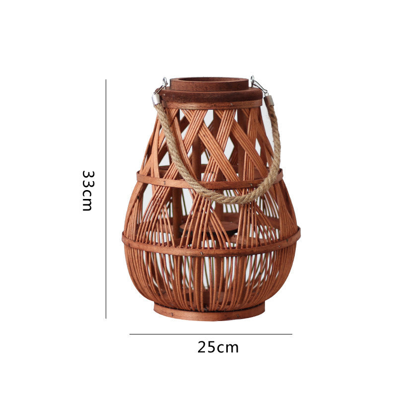 Lantern Woven Natural Fiber | High & Bury
