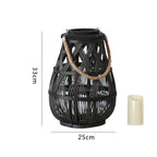 Lantern Woven Natural Fiber | High & Bury