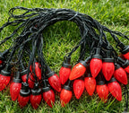 Large Classic Bulb LED Patio String Lights | High & Bury