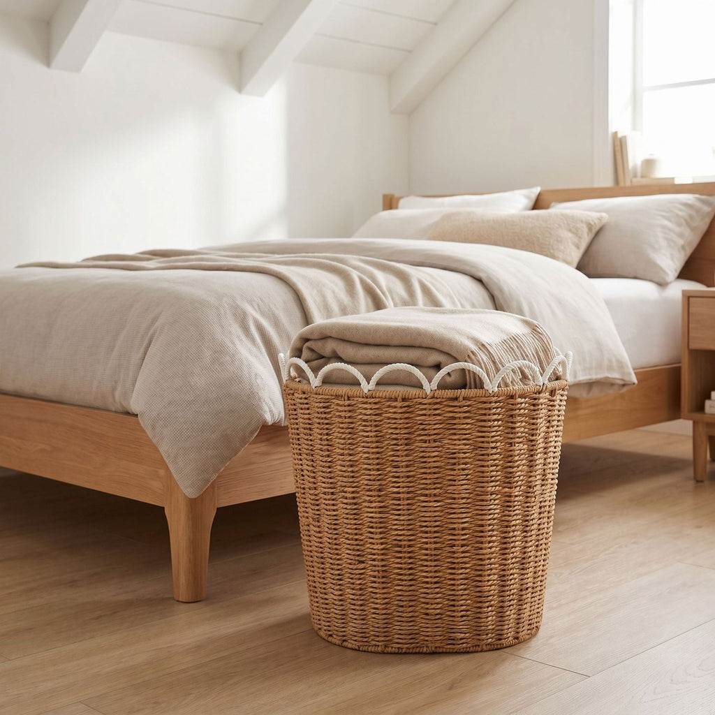 Large Storage Basket Handwoven | High & Bury