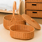 Large Woven Storage Basket | High & Bury