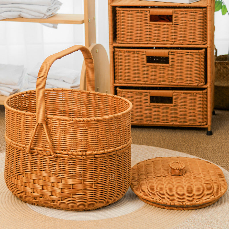 Large Woven Storage Basket | High & Bury