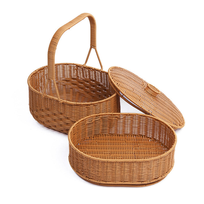 Large Woven Storage Basket | High & Bury