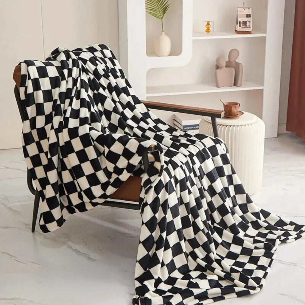 Larkwick checkerboard throw