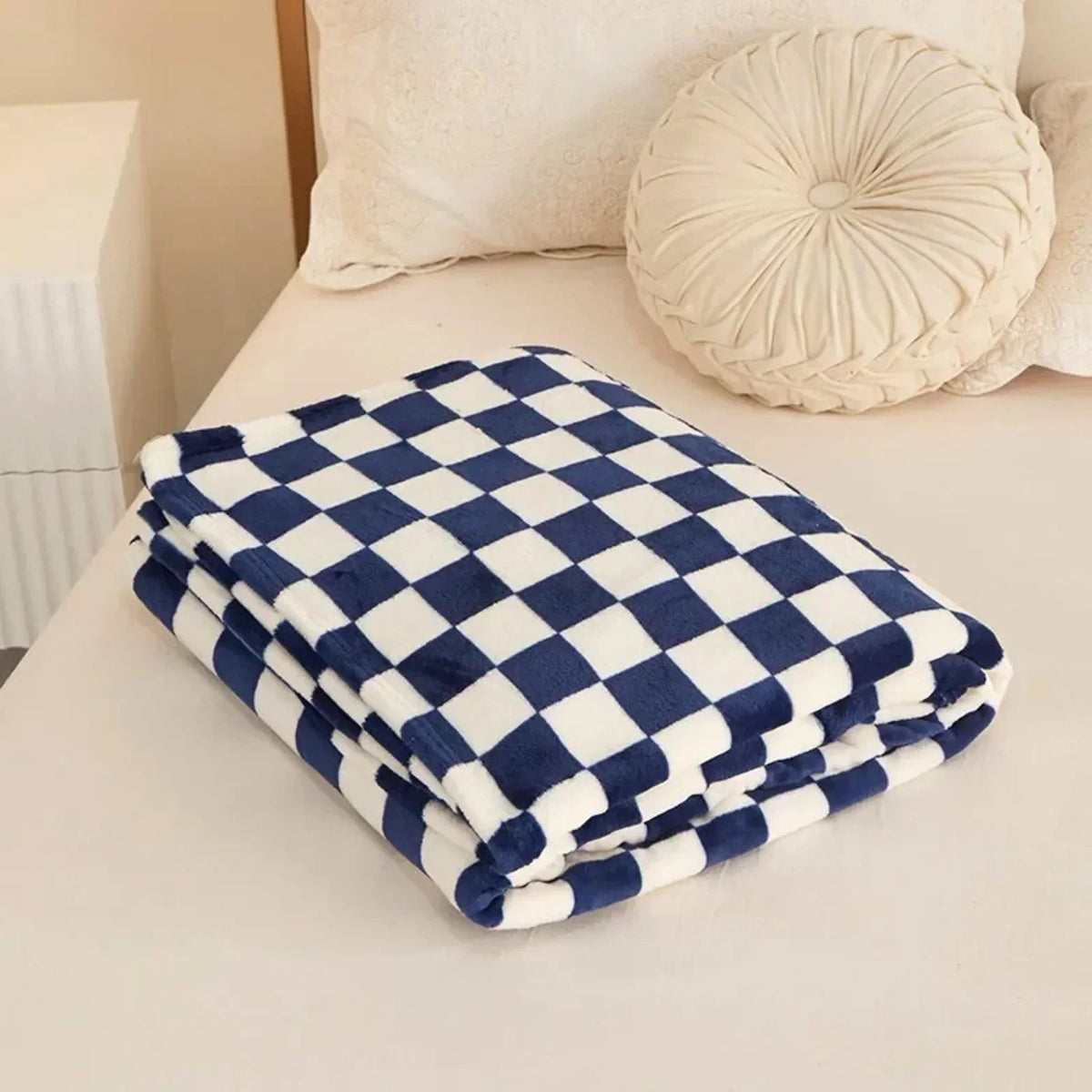 Larkwick checkerboard throw