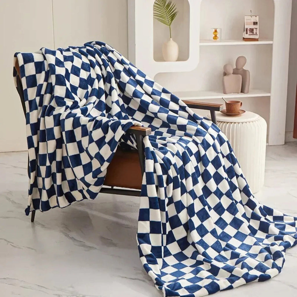 Larkwick checkerboard throw
