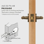 Larkwick Door Lock Handle