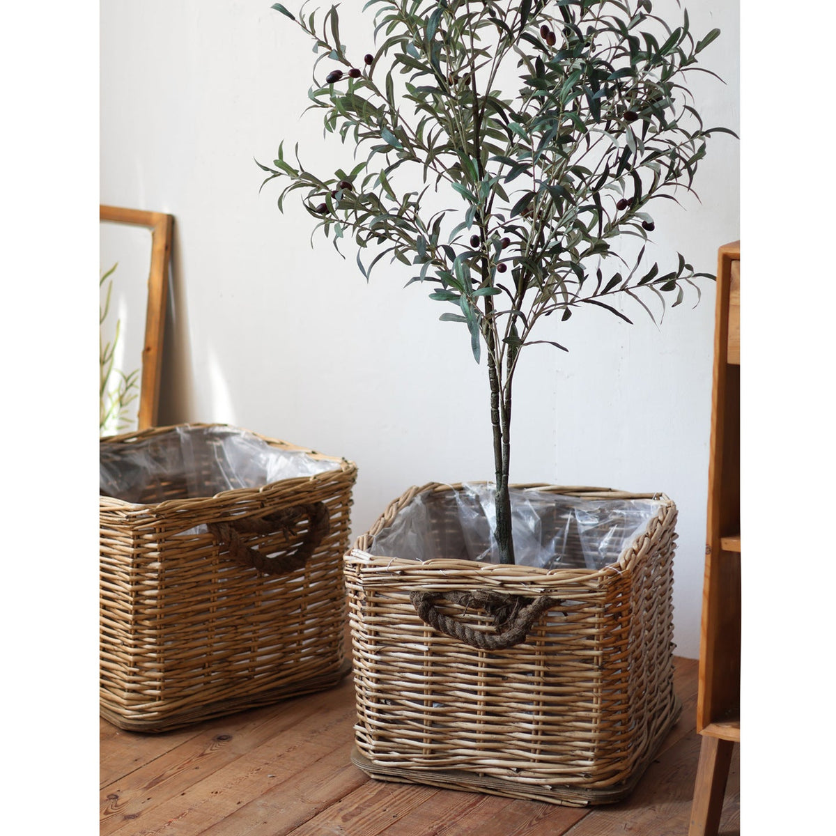 Laundry Basket Handwoven | High & Bury