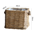 Laundry Basket Handwoven | High & Bury
