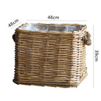 Laundry Basket Handwoven | High & Bury