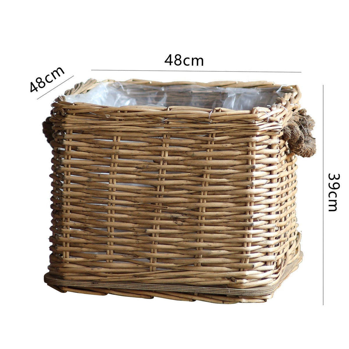 Laundry Basket Handwoven | High & Bury