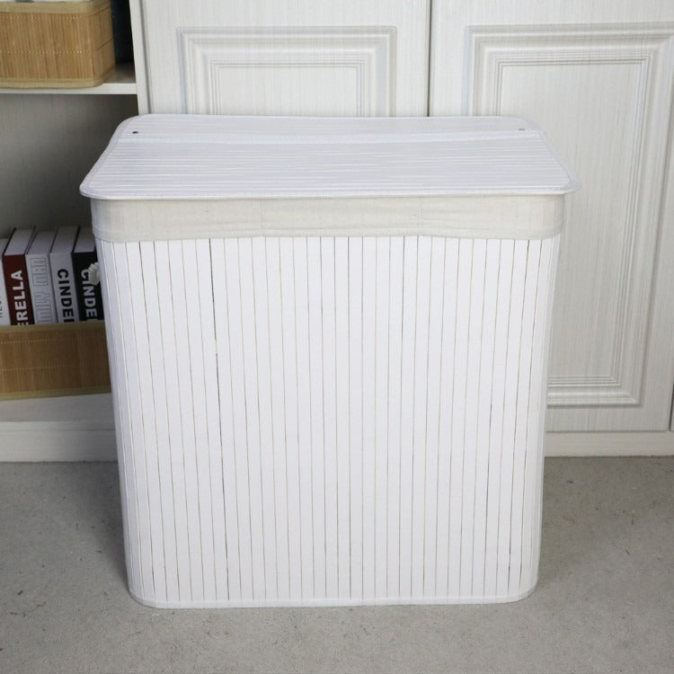 Laundry Basket Molded Plastic Foldable | High & Bury