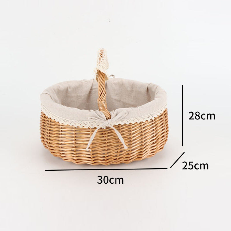 Laundry Basket Soft Textile Handwoven | High & Bury