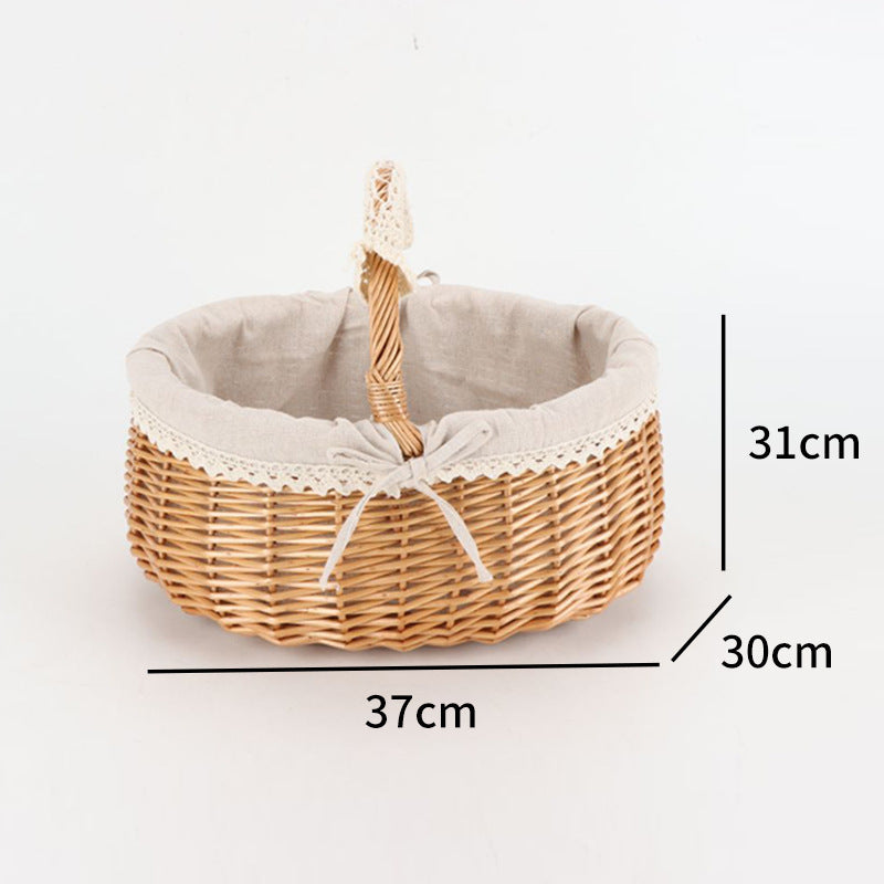 Laundry Basket Soft Textile Handwoven | High & Bury