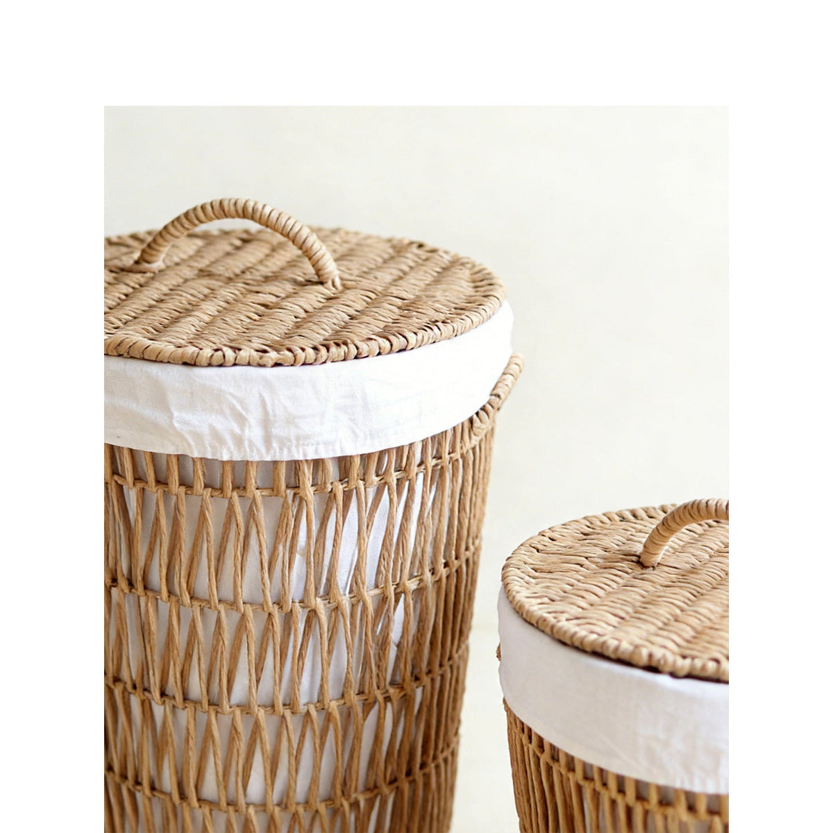 Laundry Basket Two Small Large Solution | High & Bury