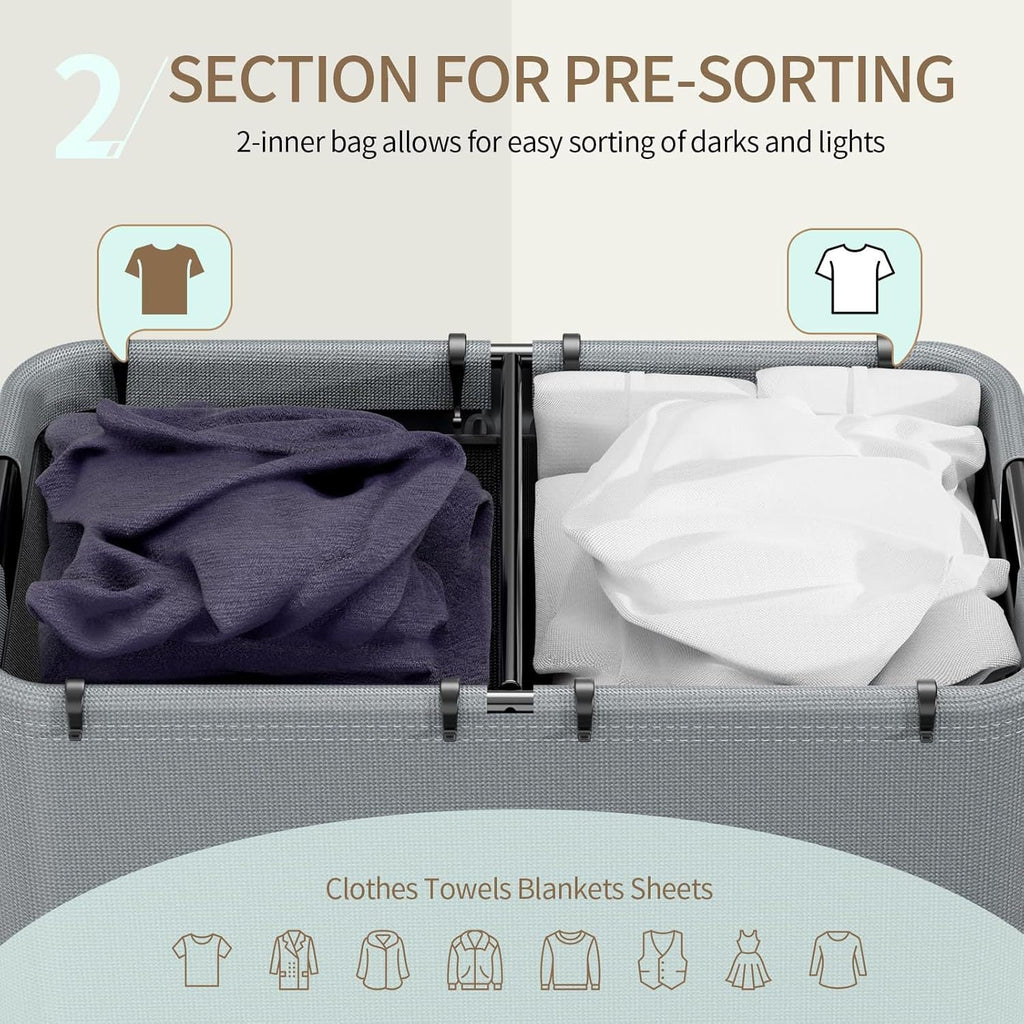 Laundry Basket with Large Volume | High & Bury