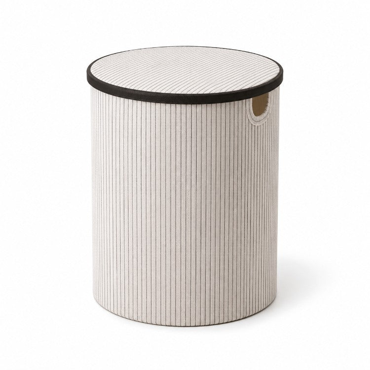 Laundry Basket with Lid and Handles | High & Bury