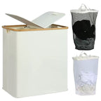 Laundry Basket with Lid and Shelf Table | High & Bury