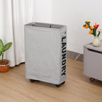 Laundry Basket with Wheels | High & Bury