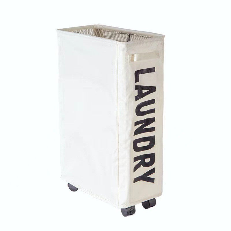 Laundry Basket with Wheels | High & Bury