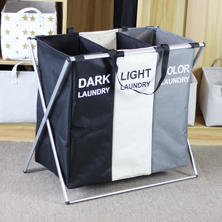 Laundry Separation Basket with Sturdy Handles | High & Bury