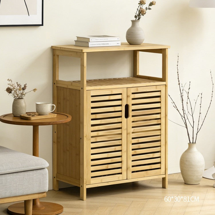 Laundry Shelf with Baskets | High & Bury