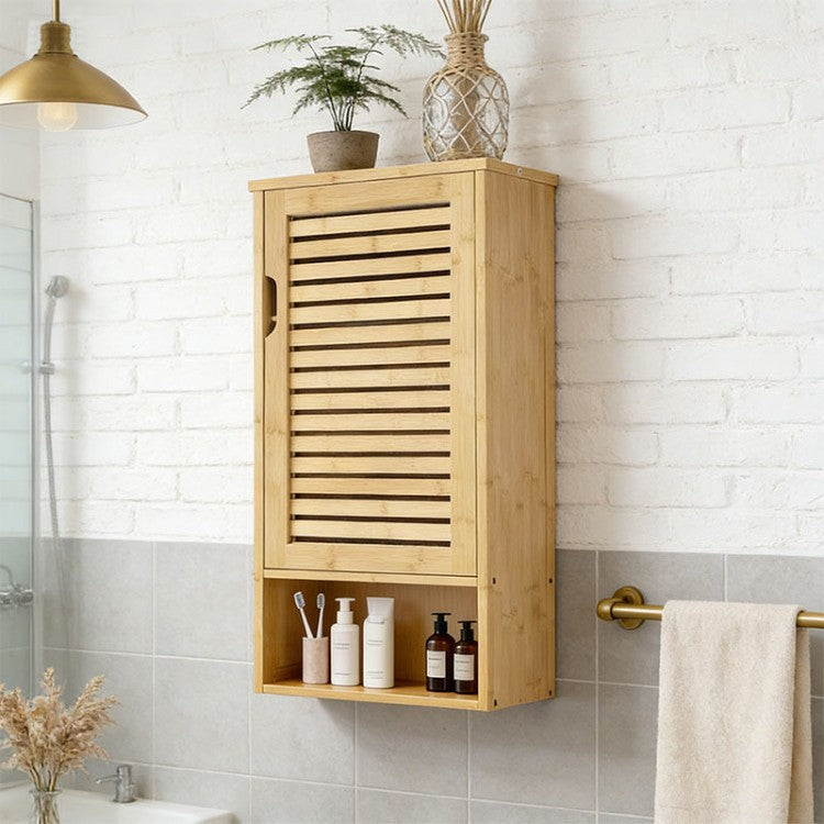 Laundry Shelf with Baskets | High & Bury