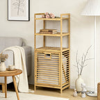 Laundry Shelf with Baskets | High & Bury