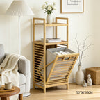 Laundry Shelf with Baskets | High & Bury
