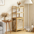 Laundry Shelf with Baskets | High & Bury