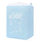 Laundry Storage Basket Soft Textile Foldable | High & Bury
