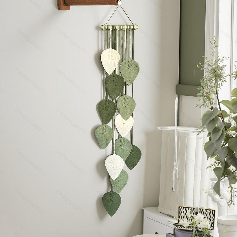 Leaf-Inspired Macrame Wall Hanging | High & Bury