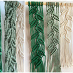 Leaf Pattern Macrame Wall Hanging | High & Bury