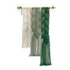 Leaf Pattern Macrame Wall Hanging | High & Bury