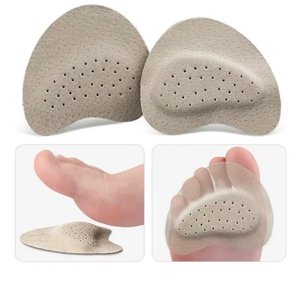Leather and Foam Forefoot Cushions for Sandals, 3 mm or 6 mm, view 2