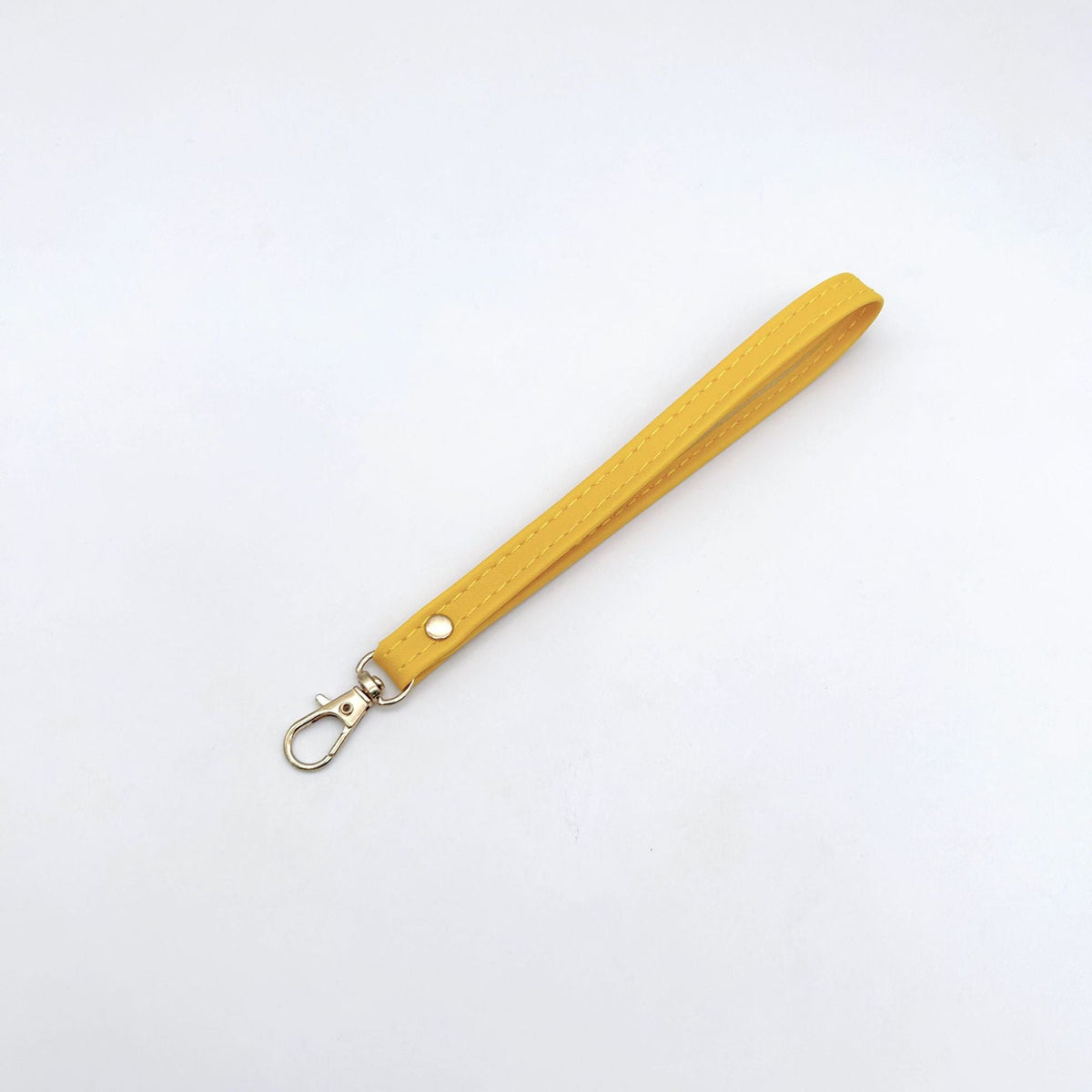Leather Keychain Duckling Yellow | High & Bury