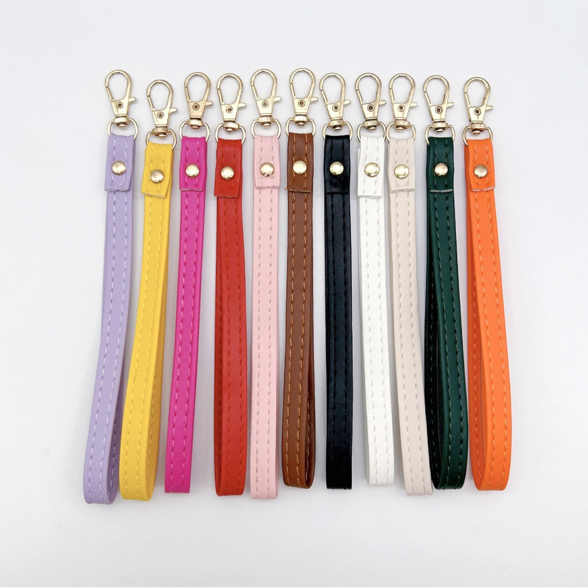 Leather Keychain Duckling Yellow | High & Bury