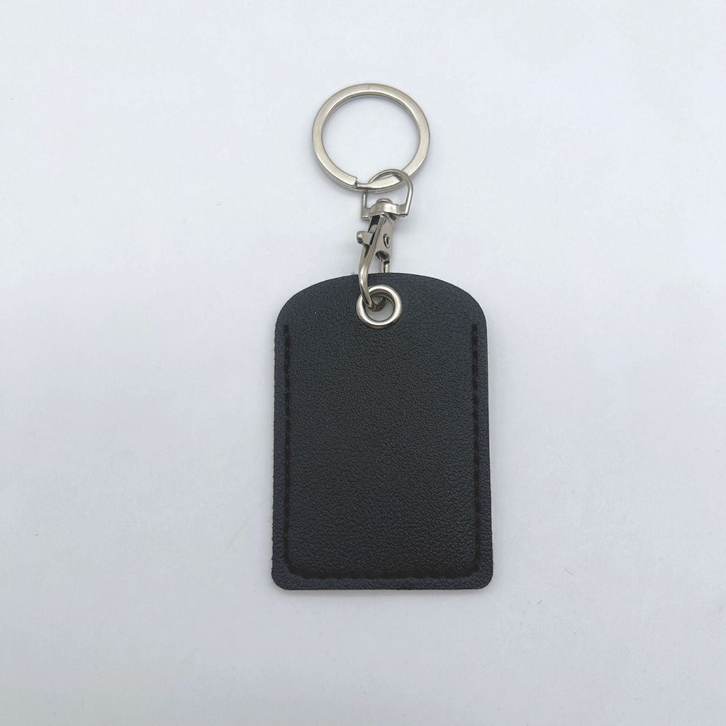 Leather Keychain Purple Pink | High & Bury