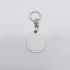Leather Keychain Purple Pink | High & Bury