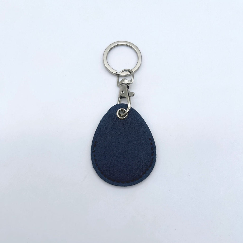 Leather Keychain Purple Pink | High & Bury