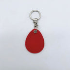 Leather Keychain Purple Pink | High & Bury